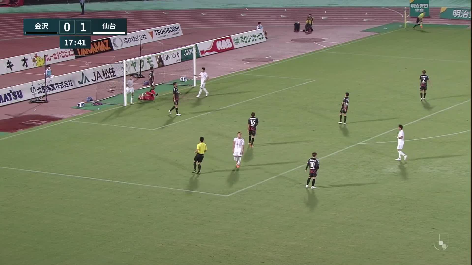 0 - 2 Goal by Cayman TOGASHI | Zweigen Kanazawa VS Vegalta Sendai | 2022 MEIJI YASUDA J2 LEAGUE Matchweek 30