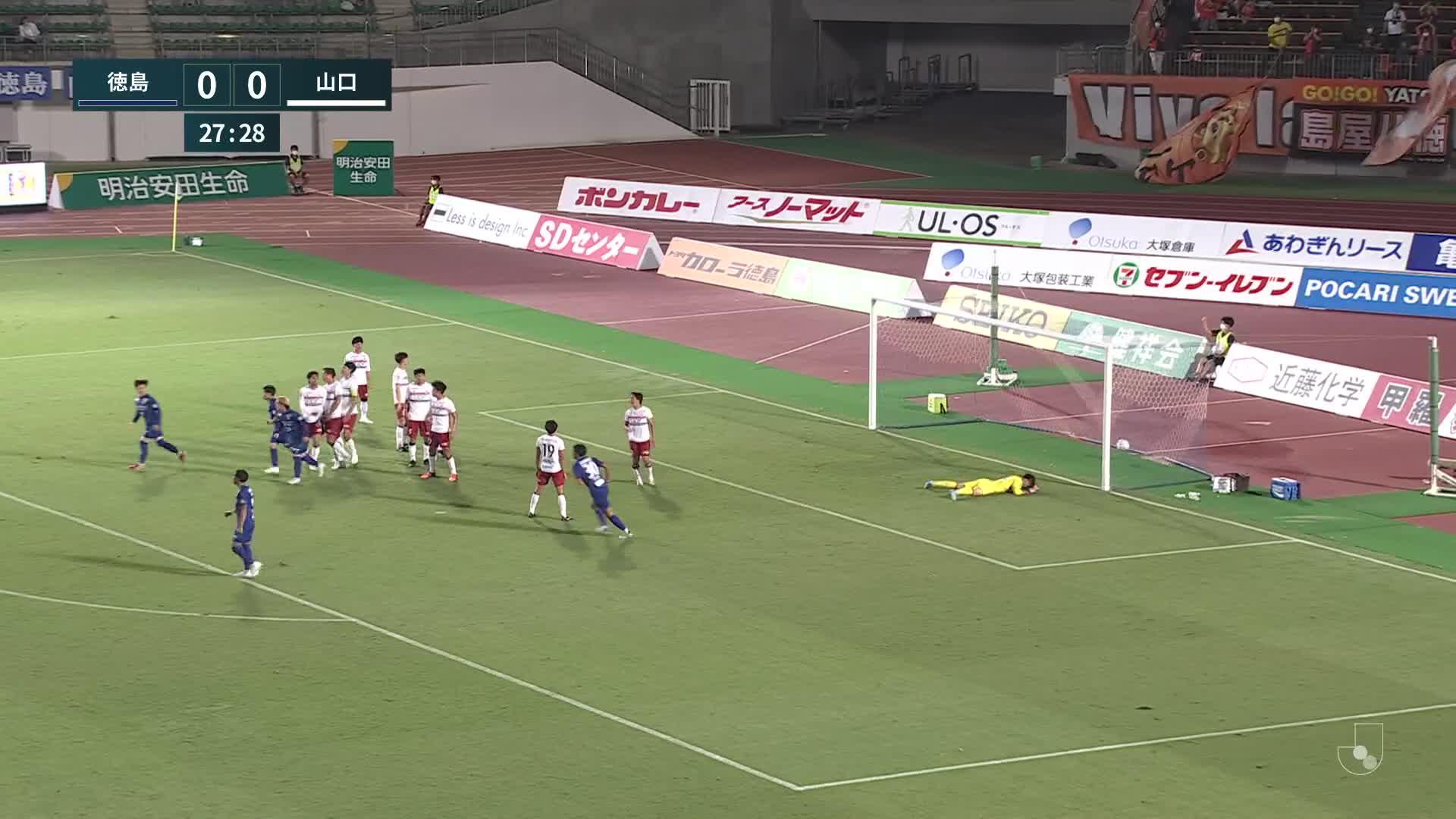 1 - 0 Goal by ELSINHO | Tokushima Vortis VS Renofa Yamaguchi FC | 2022 MEIJI YASUDA J2 LEAGUE Matchweek 33