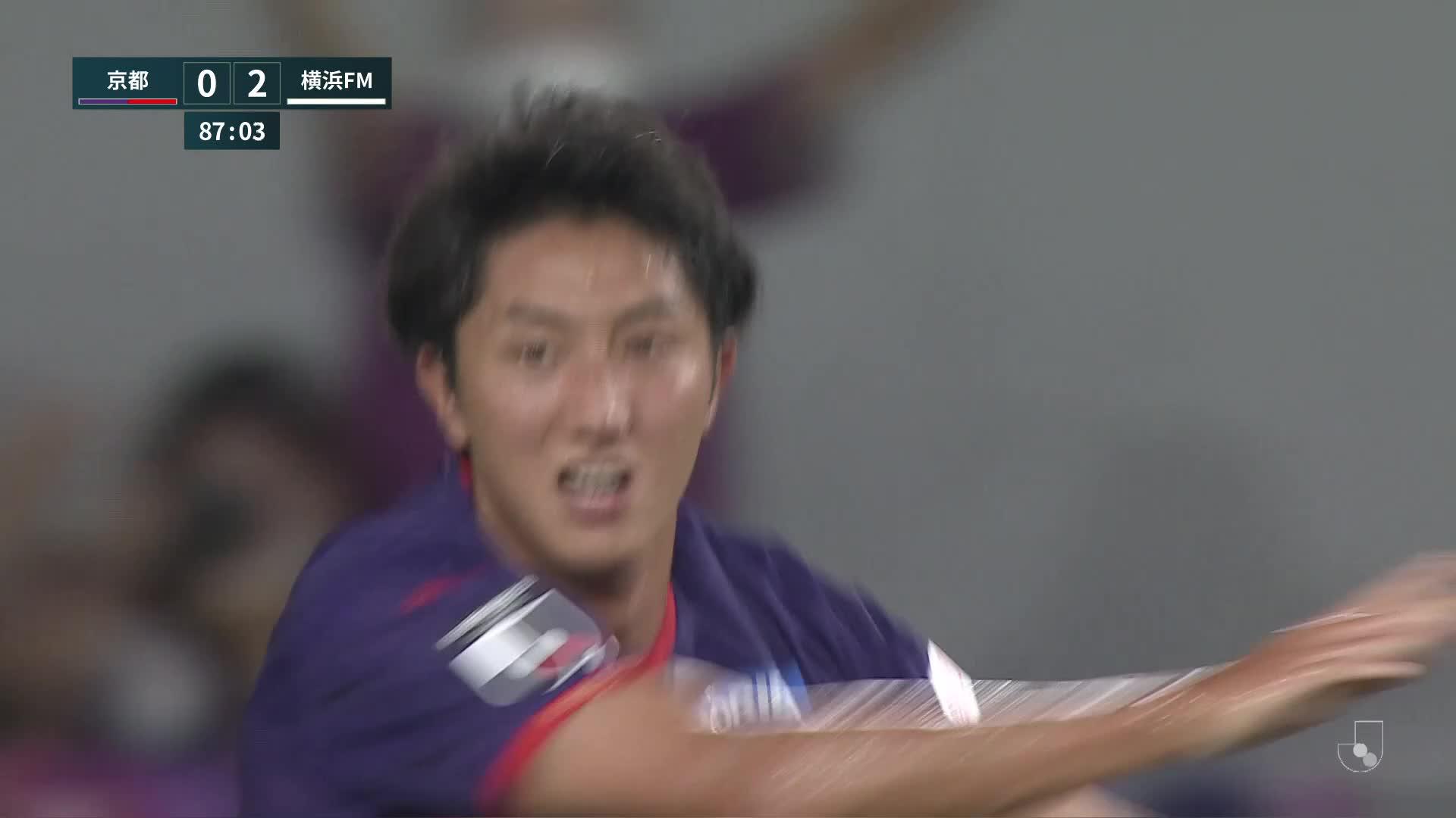 1 - 2 Goal by Daiki KANEKO | Kyoto Sanga F.C. VS Yokohama F･Marinos | 2022 MEIJI YASUDA J1 LEAGUE Matchweek 26