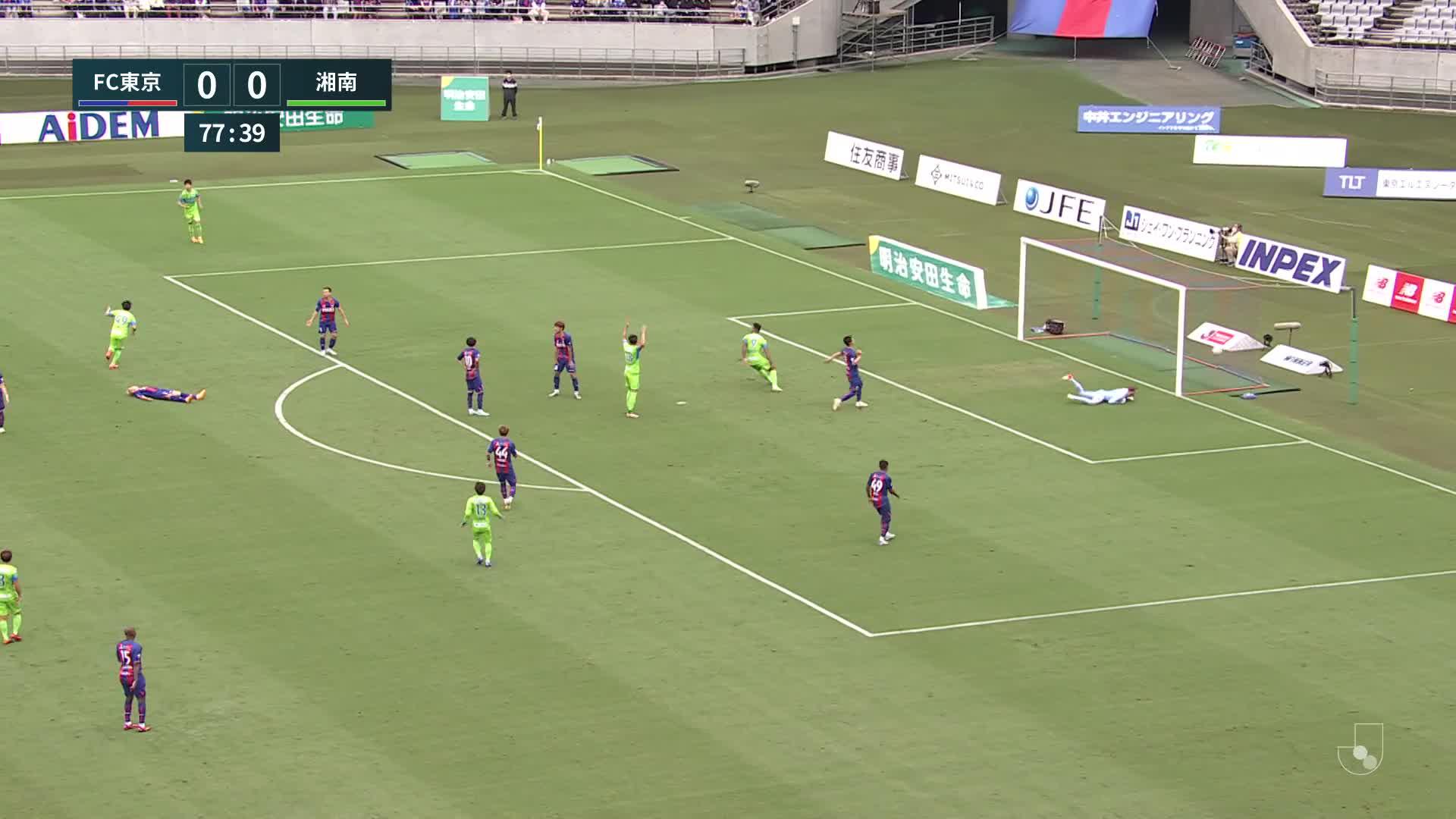 0 - 1 Goal by Hiroyuki ABE | F.C.Tokyo VS Shonan Bellmare | 2022 MEIJI YASUDA J1 LEAGUE Matchweek 32