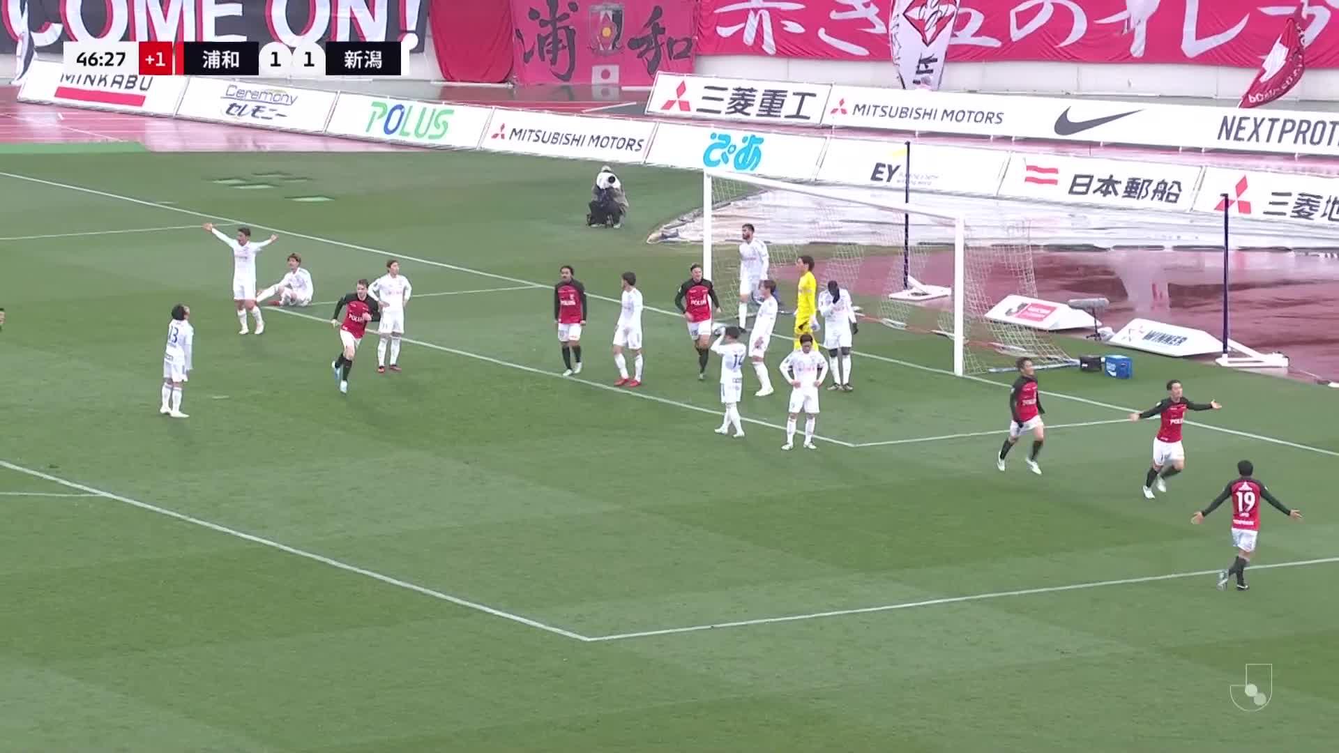 2 - 1 Goal by Takahiro AKIMOTO | Urawa Reds VS Albirex Niigata | 2023 MEIJI YASUDA J1 LEAGUE Matchweek 5