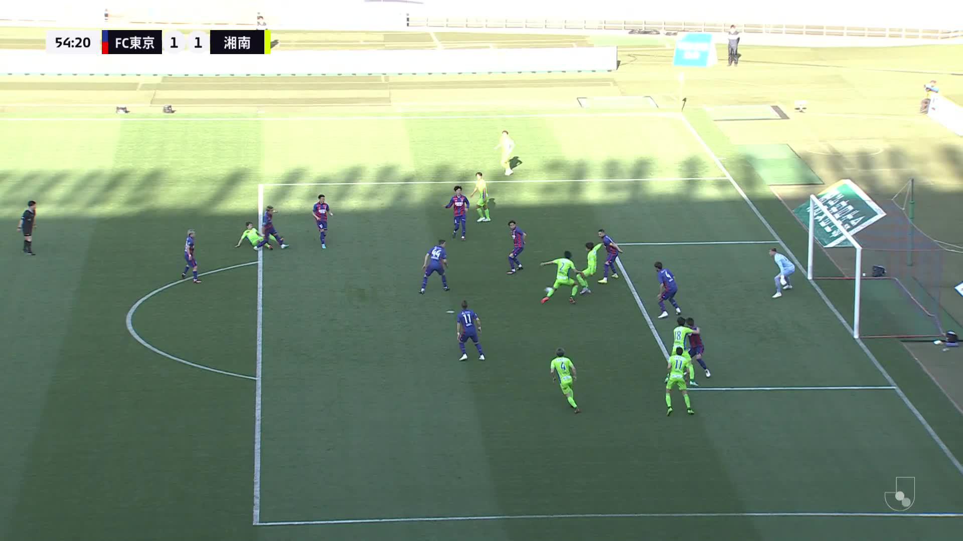 1 - 1 Goal by Daiki SUGIOKA | F.C.Tokyo VS Shonan Bellmare | 2023 MEIJI YASUDA J1 LEAGUE Matchweek 7