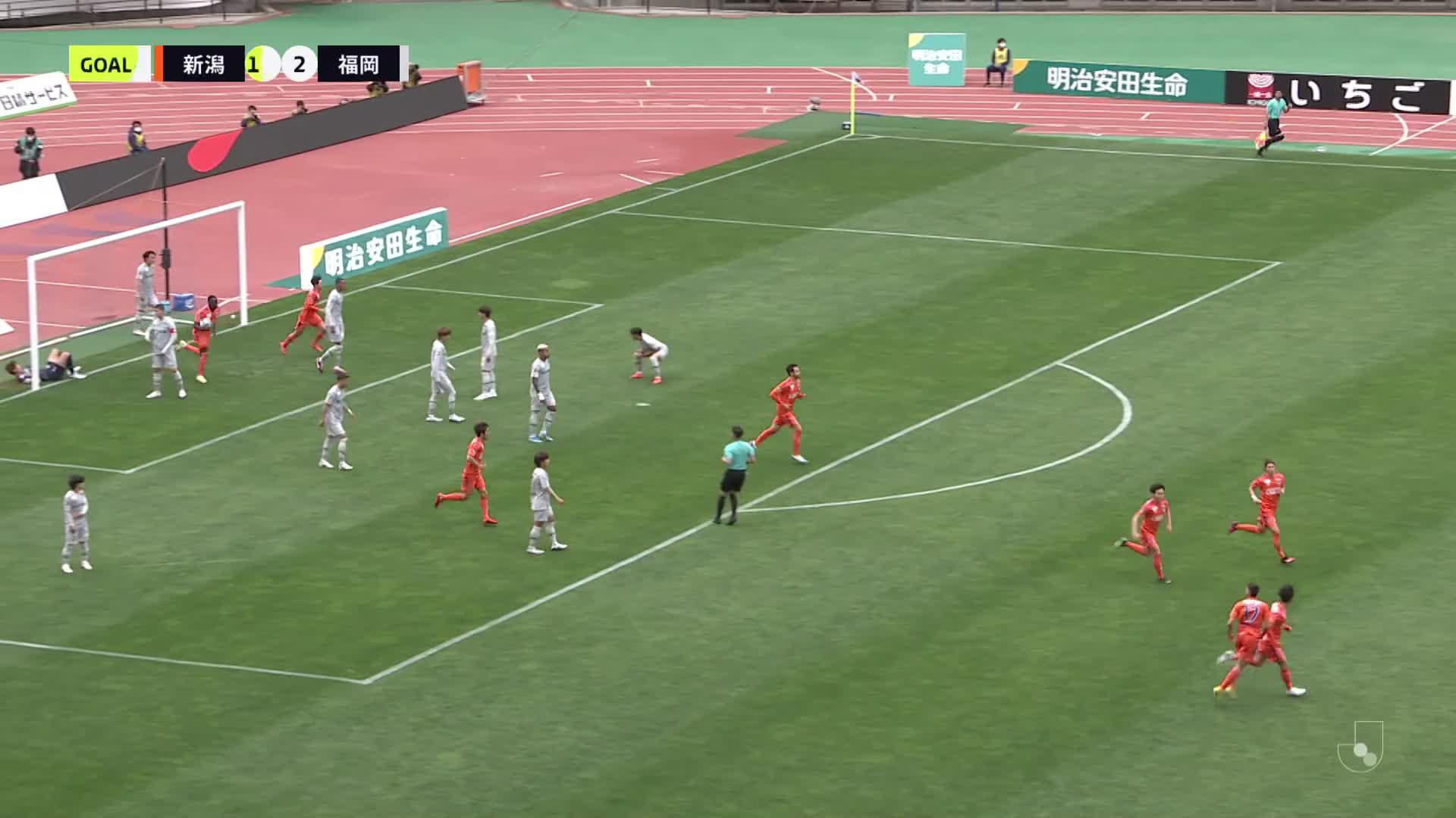 1 - 2 Goal by Ryotaro ITO | Albirex Niigata VS Avispa Fukuoka | 2023 MEIJI YASUDA J1 LEAGUE Matchweek 8