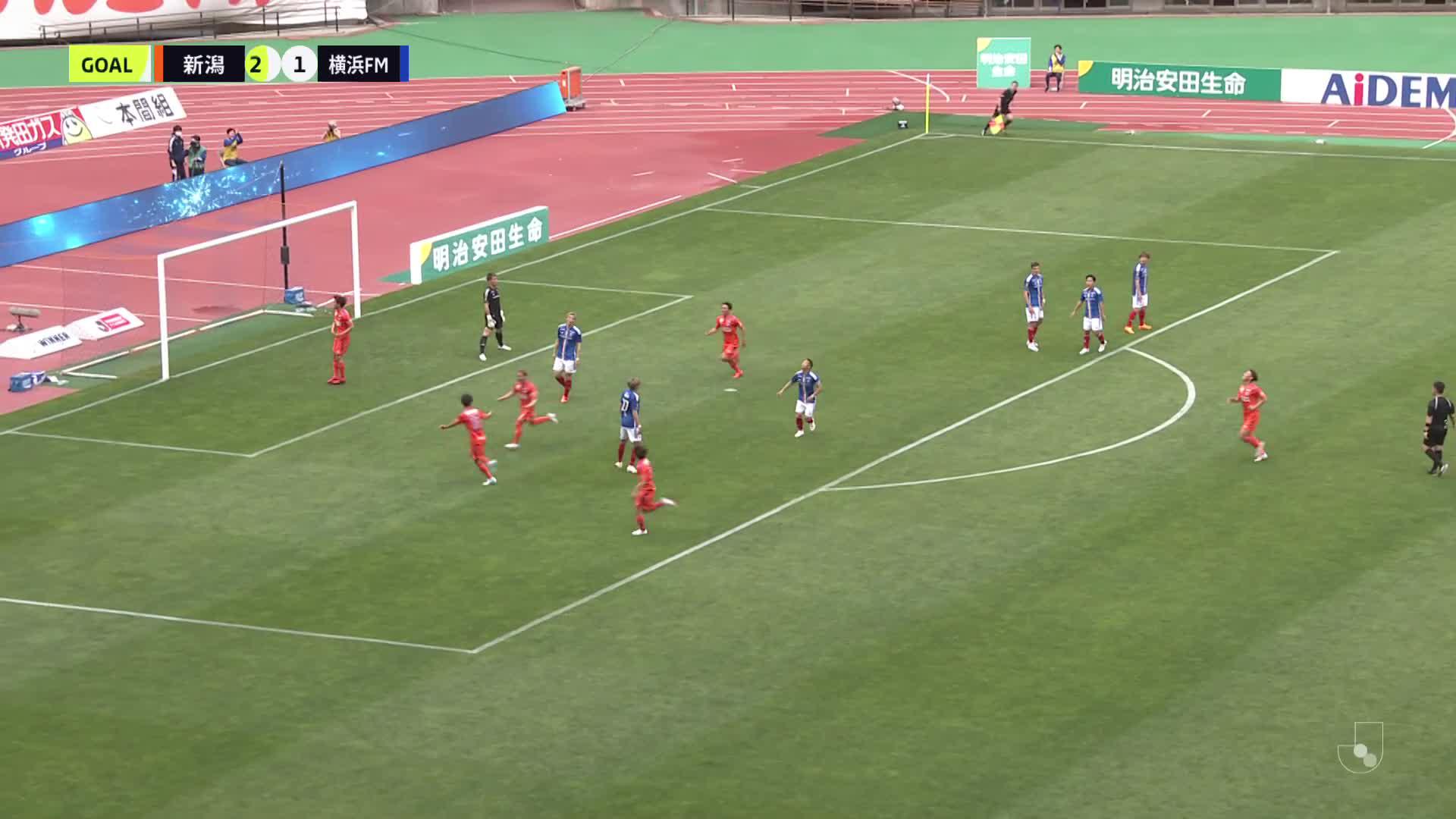 2 - 1 Goal by Shunsuke MITO | Albirex Niigata VS Yokohama F･Marinos | 2023 MEIJI YASUDA J1 LEAGUE Matchweek 13
