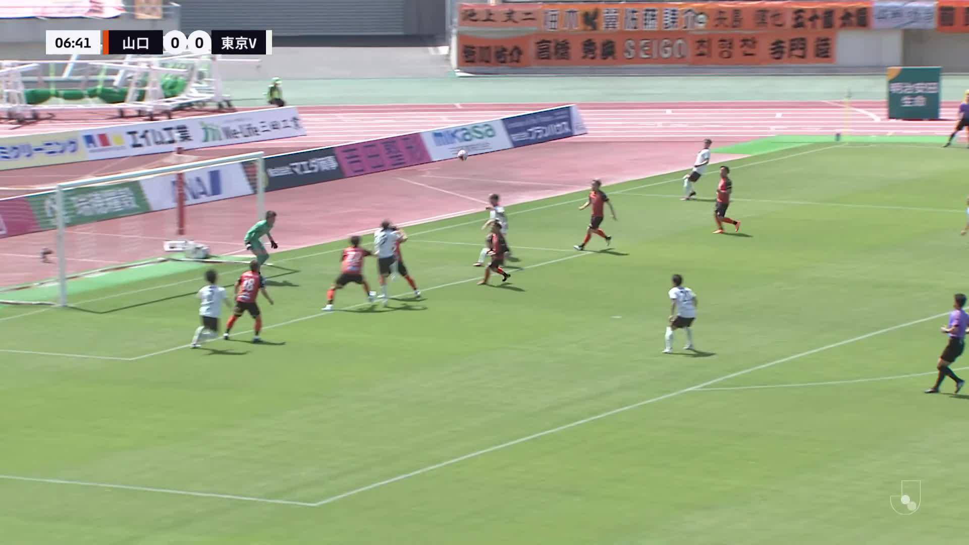0 - 1 Goal by Keito KAWAMURA | Renofa Yamaguchi FC VS Tokyo Verdy | 2023 MEIJI YASUDA J2 LEAGUE Matchweek 17