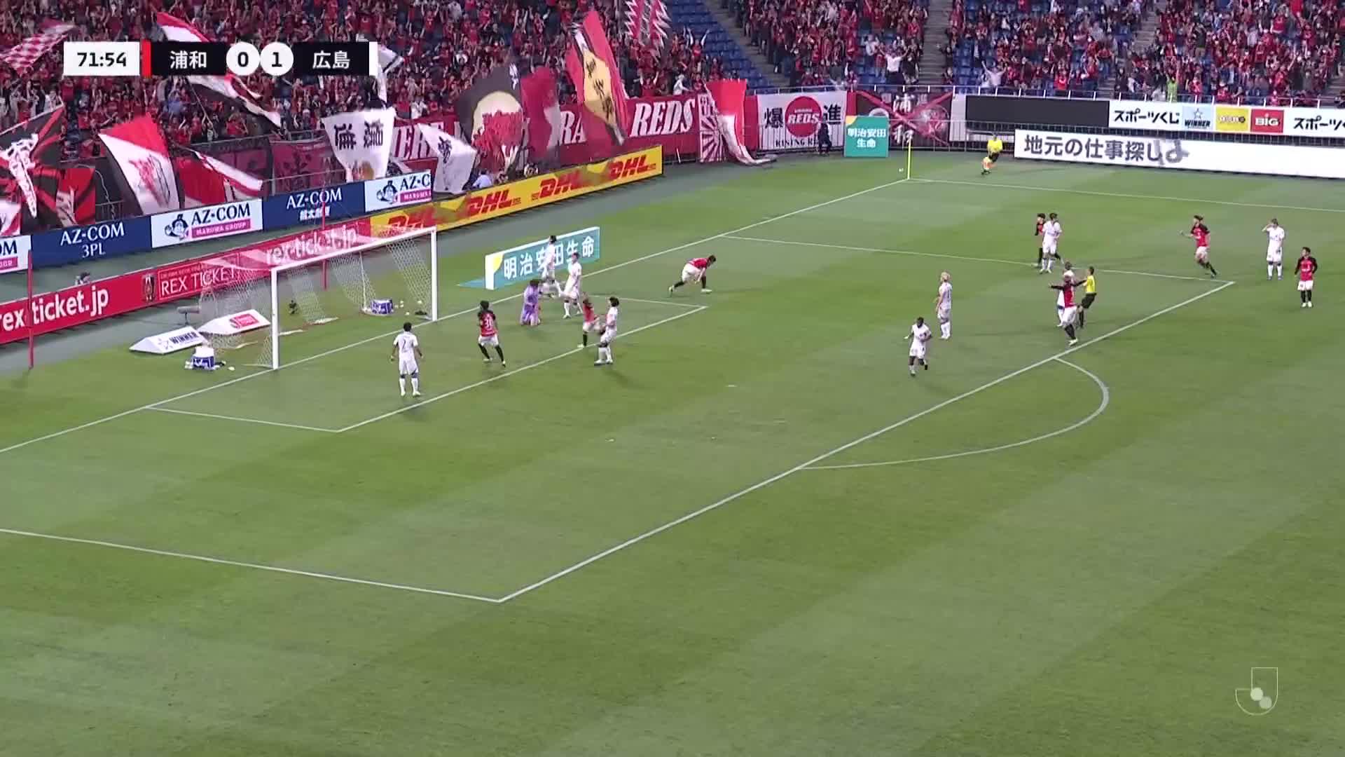 1 - 1 Goal by Hiroki SAKAI | Urawa Reds VS Sanfrecce Hiroshima | 2023 MEIJI YASUDA J1 LEAGUE Matchweek 11