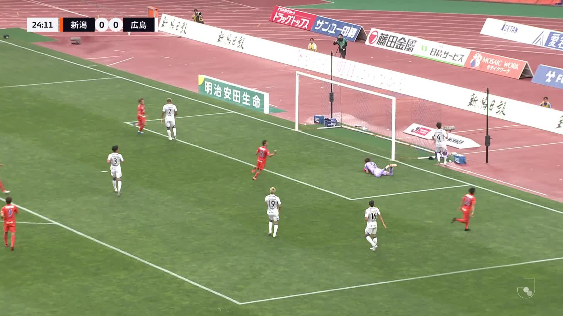 1 - 0 Goal by Shunsuke MITO | Albirex Niigata VS Sanfrecce Hiroshima | 2023 MEIJI YASUDA J1 LEAGUE Matchweek 19