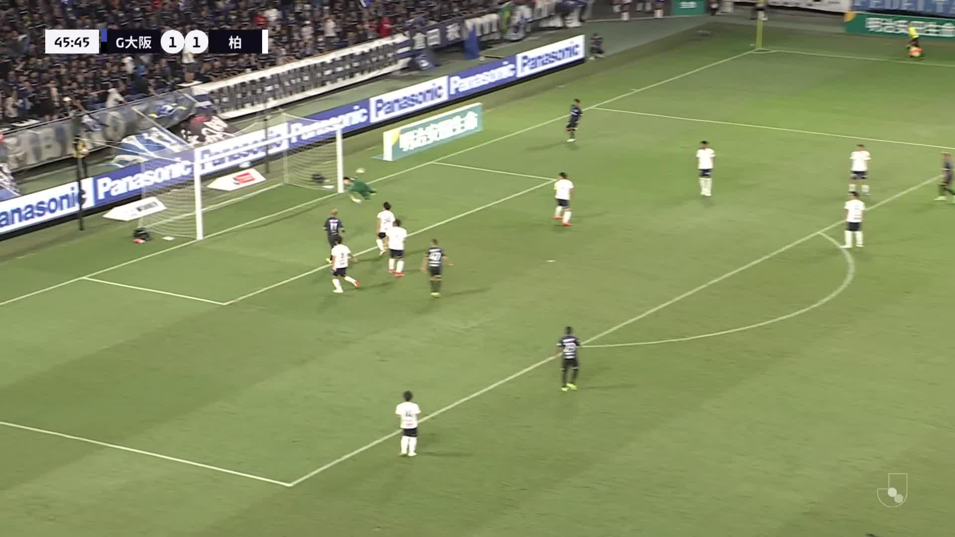 2 - 1 Goal by Ryotaro MESHINO | Gamba Osaka VS Kashiwa Reysol | 2023 MEIJI YASUDA J1 LEAGUE Matchweek 21