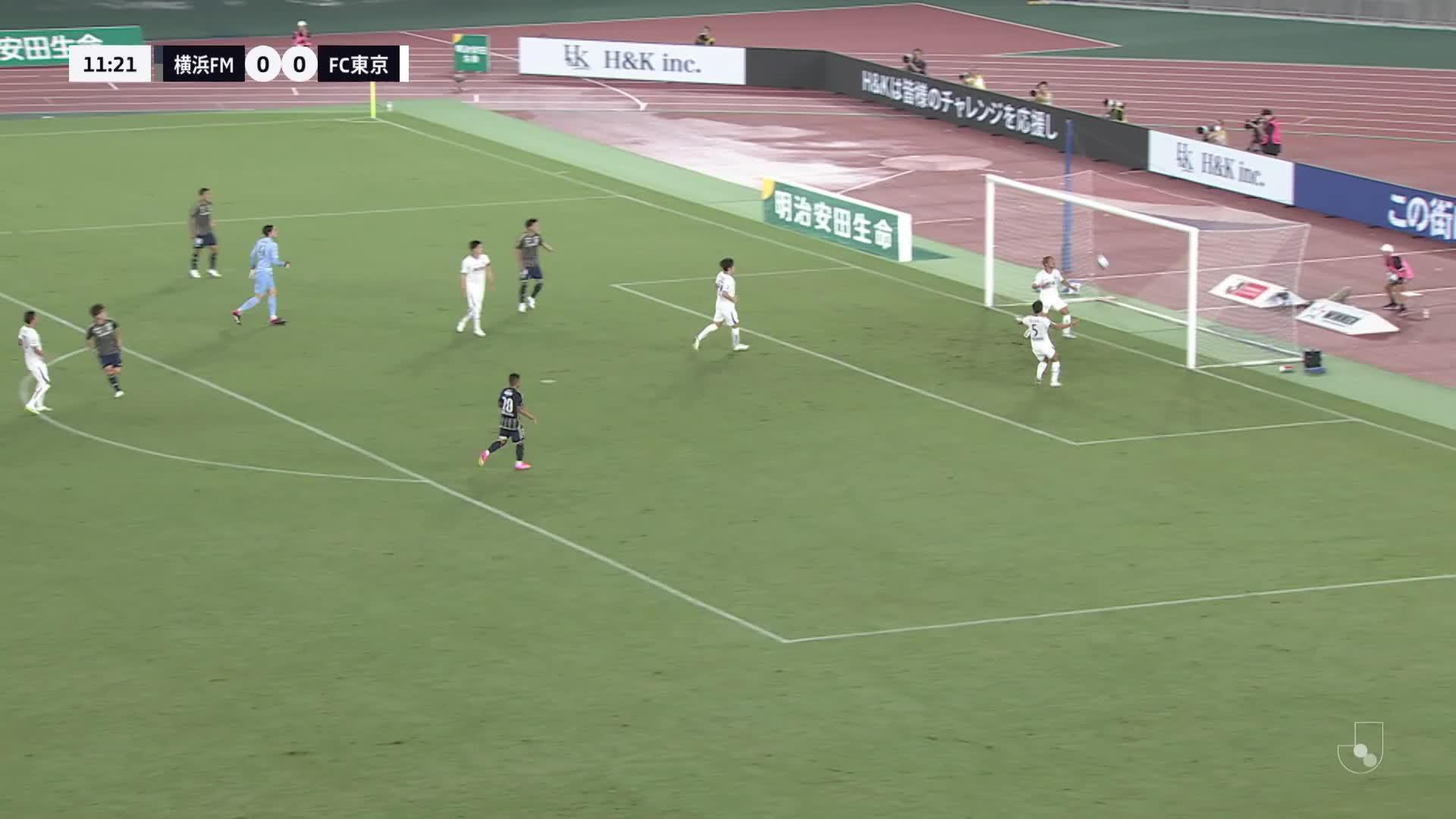 1 - 0 Goal by Katsuya NAGATO | Yokohama F･Marinos VS F.C.Tokyo | 2023 MEIJI YASUDA J1 LEAGUE Matchweek 24