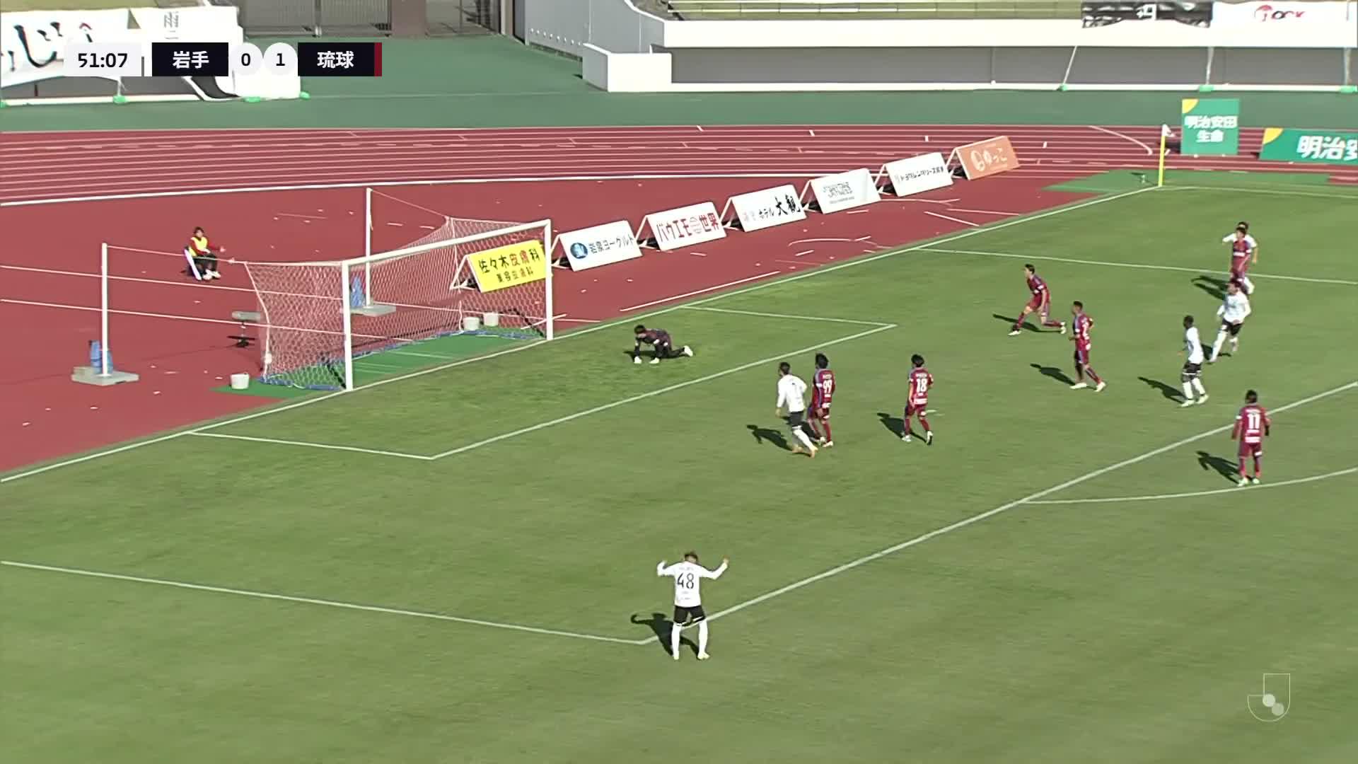 1 - 1 Goal by LEE Yong Jick | Iwate Grulla Morioka VS FC Ryukyu | 2023 MEIJI YASUDA J3 LEAGUE Matchweek 31