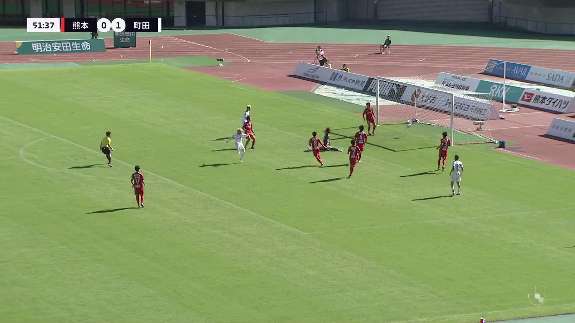 0 - 2 Goal by Daigo TAKAHASHI | Roasso Kumamoto VS FC Machida Zelvia | 2023 MEIJI YASUDA J2 LEAGUE Matchweek 39