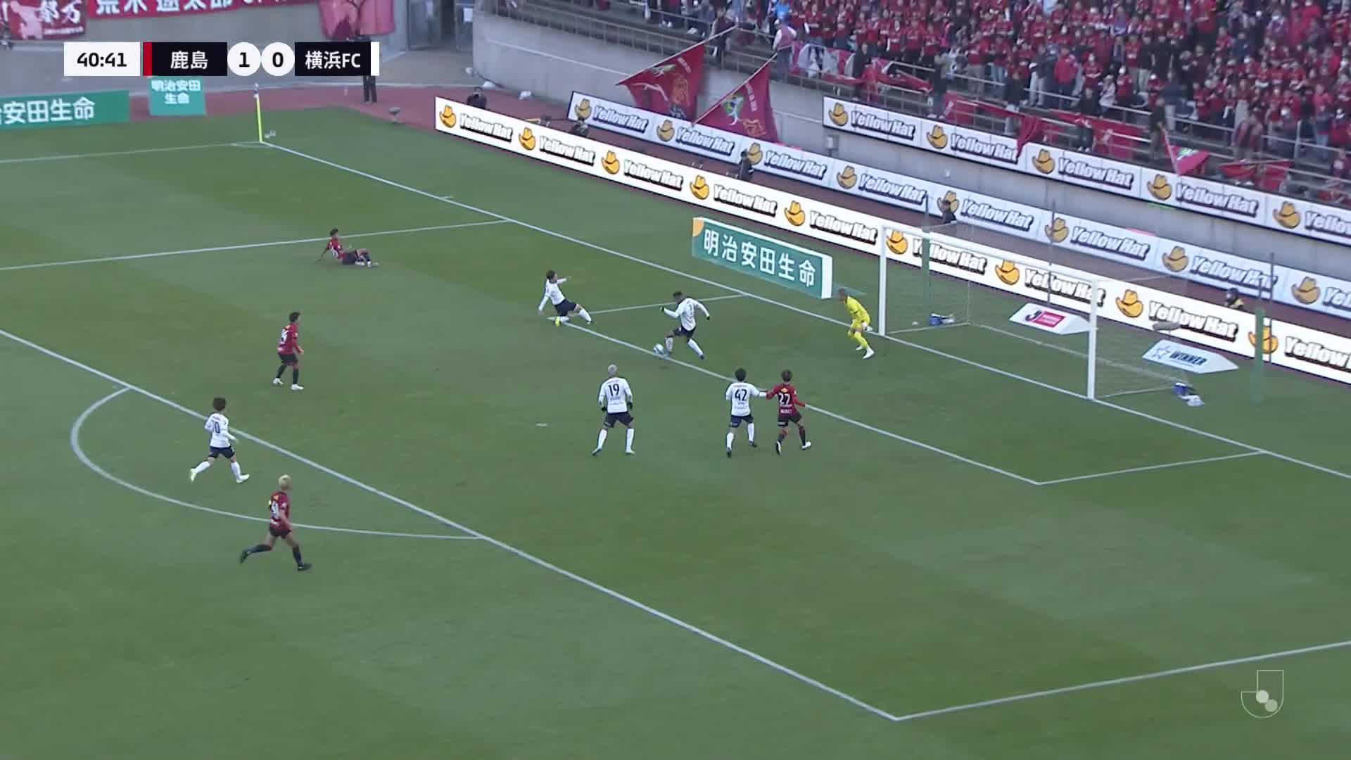 2 - 0 Goal by Yuta MATSUMURA | Kashima Antlers VS Yokohama FC | 2023 MEIJI YASUDA J1 LEAGUE Matchweek 34
