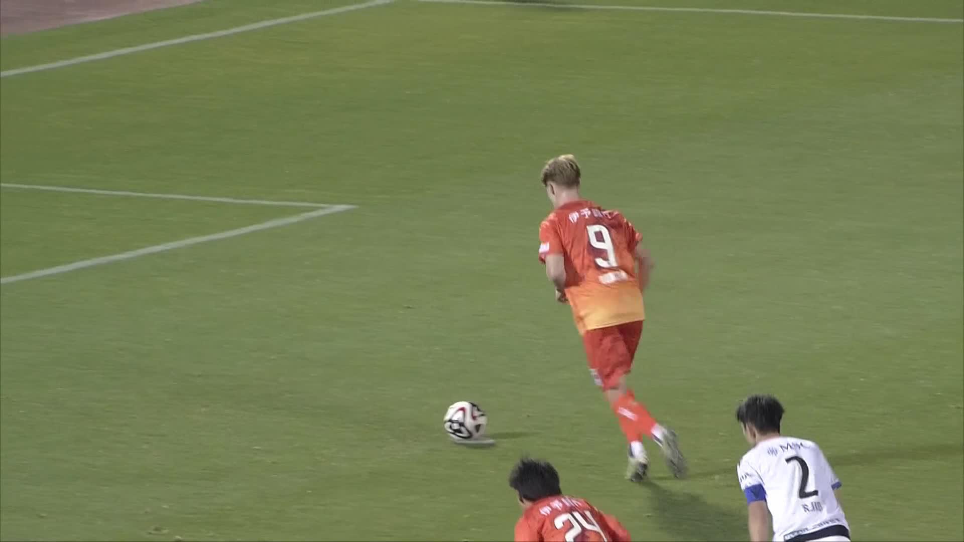 1 - 1 Goal by BEN DUNCAN | Ehime FC VS V-Varen Nagasaki | 2024 J.LEAGUE YBC Levain CUP MW 1