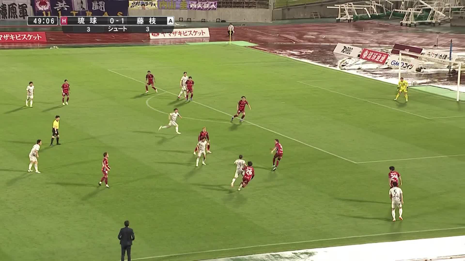 0 - 1 Goal by Taika NAKASHIMA | FC RYUKYU VS Fujieda MYFC | 2024 J.LEAGUE YBC Levain CUP MW 1