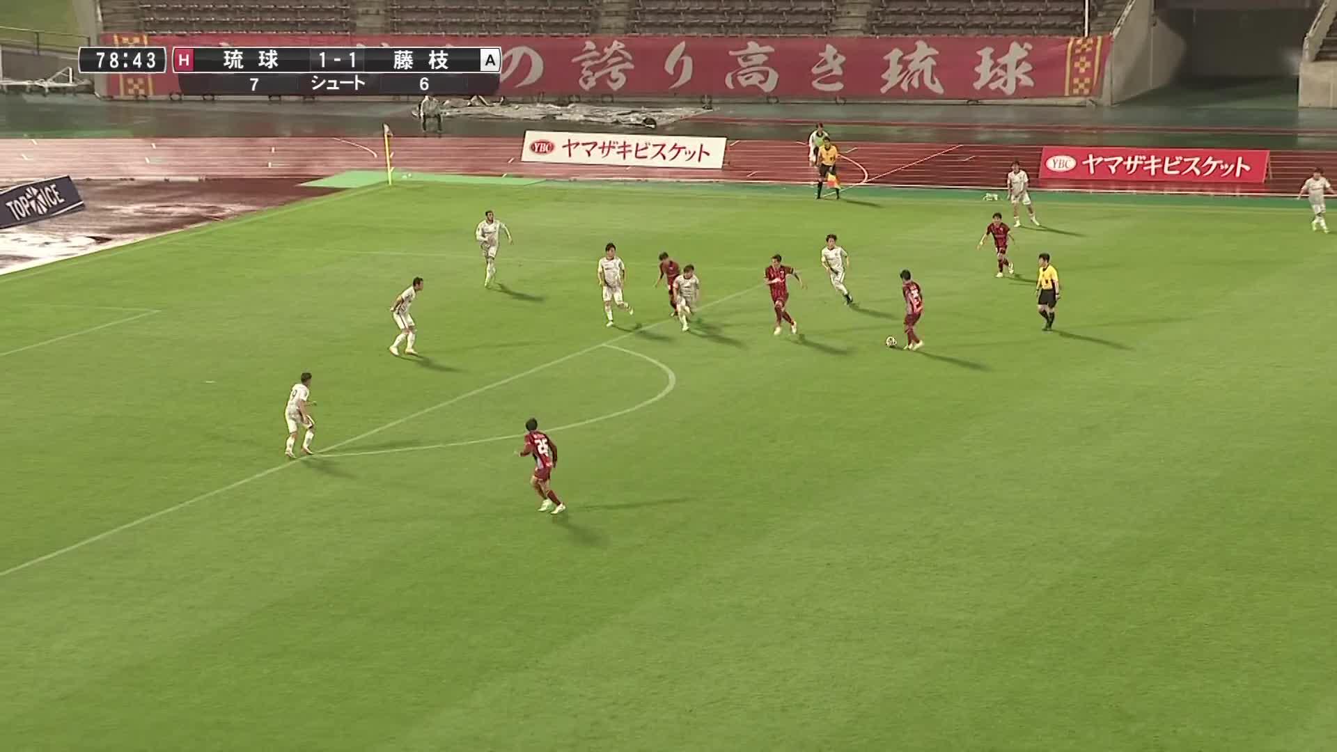 2 - 1 Goal by Yuta SATO | FC RYUKYU VS Fujieda MYFC | 2024 J.LEAGUE YBC Levain CUP MW 1