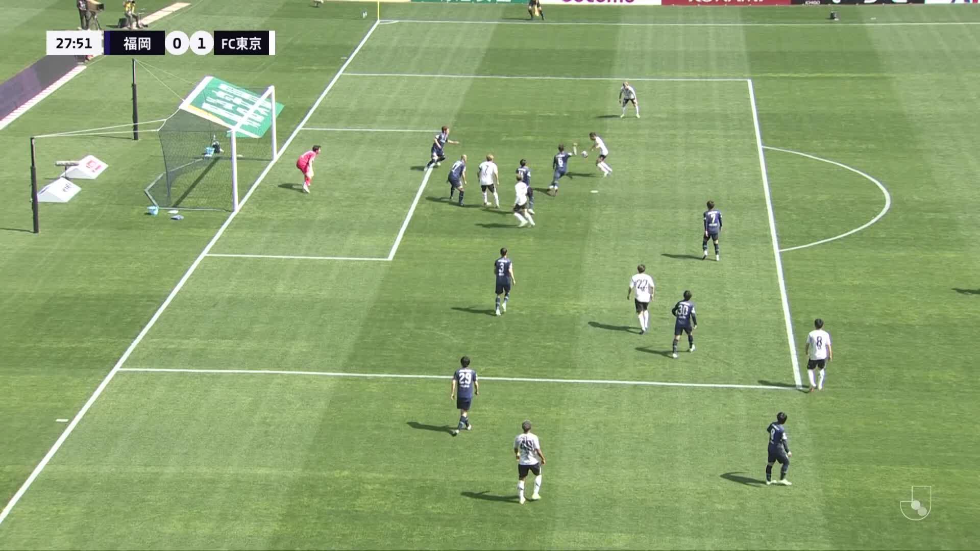 0 - 1 Goal by Yuto NAGATOMO | Avispa Fukuoka VS FC TOKYO | 2024 MEIJI YASUDA J1 LEAGUE Matchweek 4