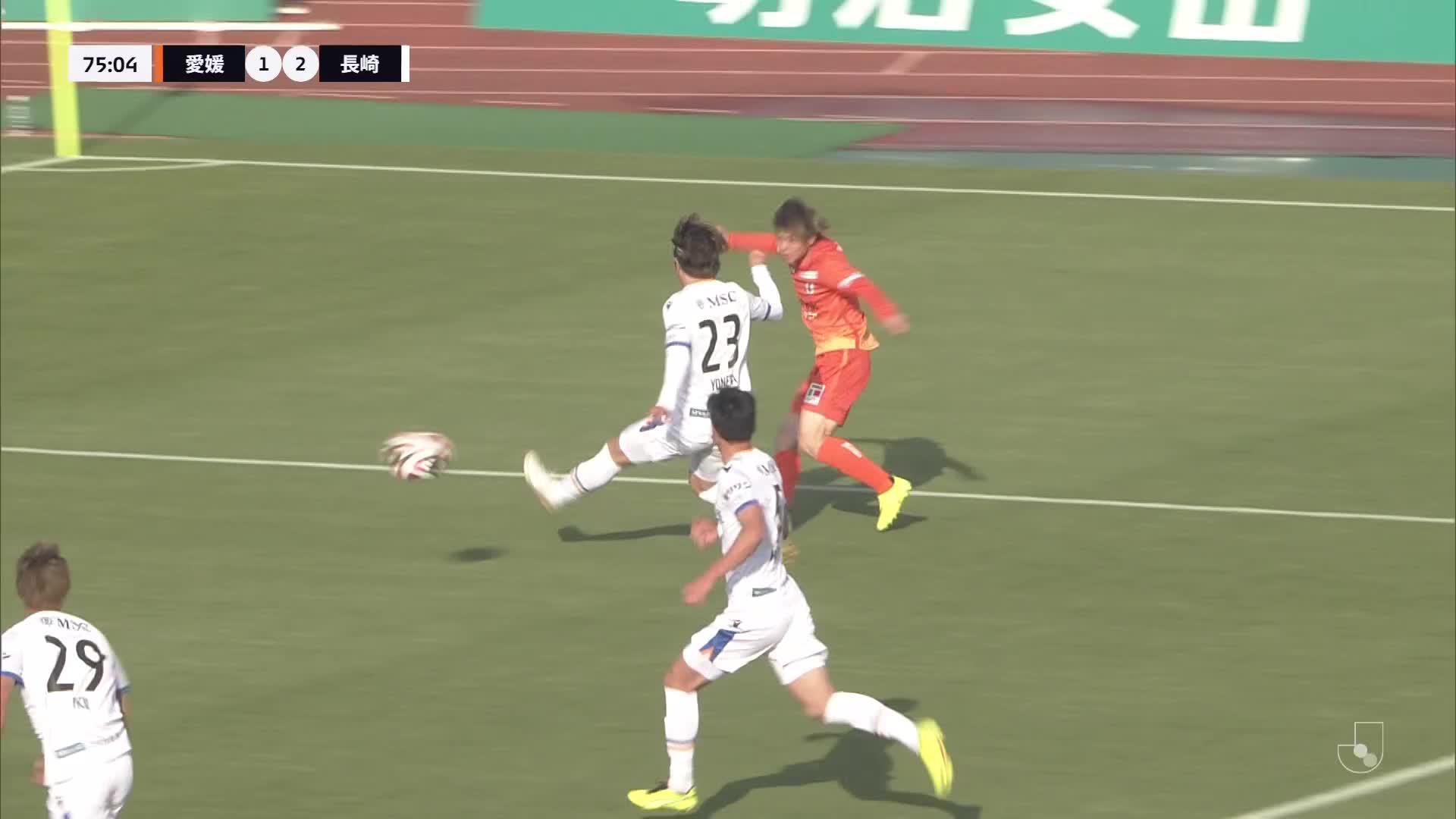 1 - 2 Goal by BEN DUNCAN | Ehime FC VS V-Varen Nagasaki | 2024 MEIJI YASUDA J2 LEAGUE Matchweek 5