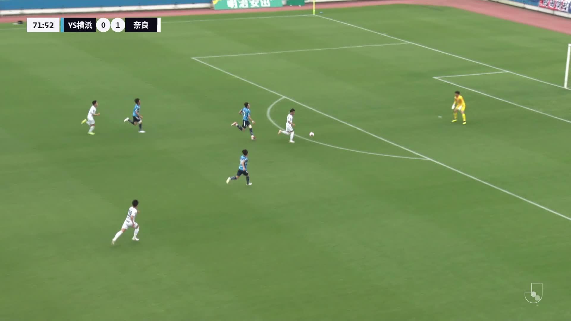 0 - 1 Goal by Manato HYAKUDA | Y.S.C.C. Yokohama VS Nara Club | 2024 MEIJI YASUDA J3 LEAGUE Matchweek 11
