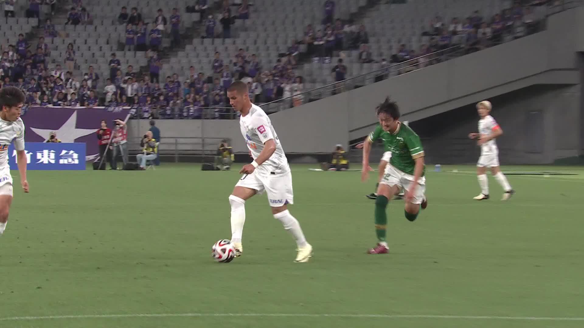 0 - 2 Goal by Yuki OHASHI | Tokyo Verdy VS Sanfrecce Hiroshima | 2024 J.LEAGUE YBC Levain CUP 3rd Round