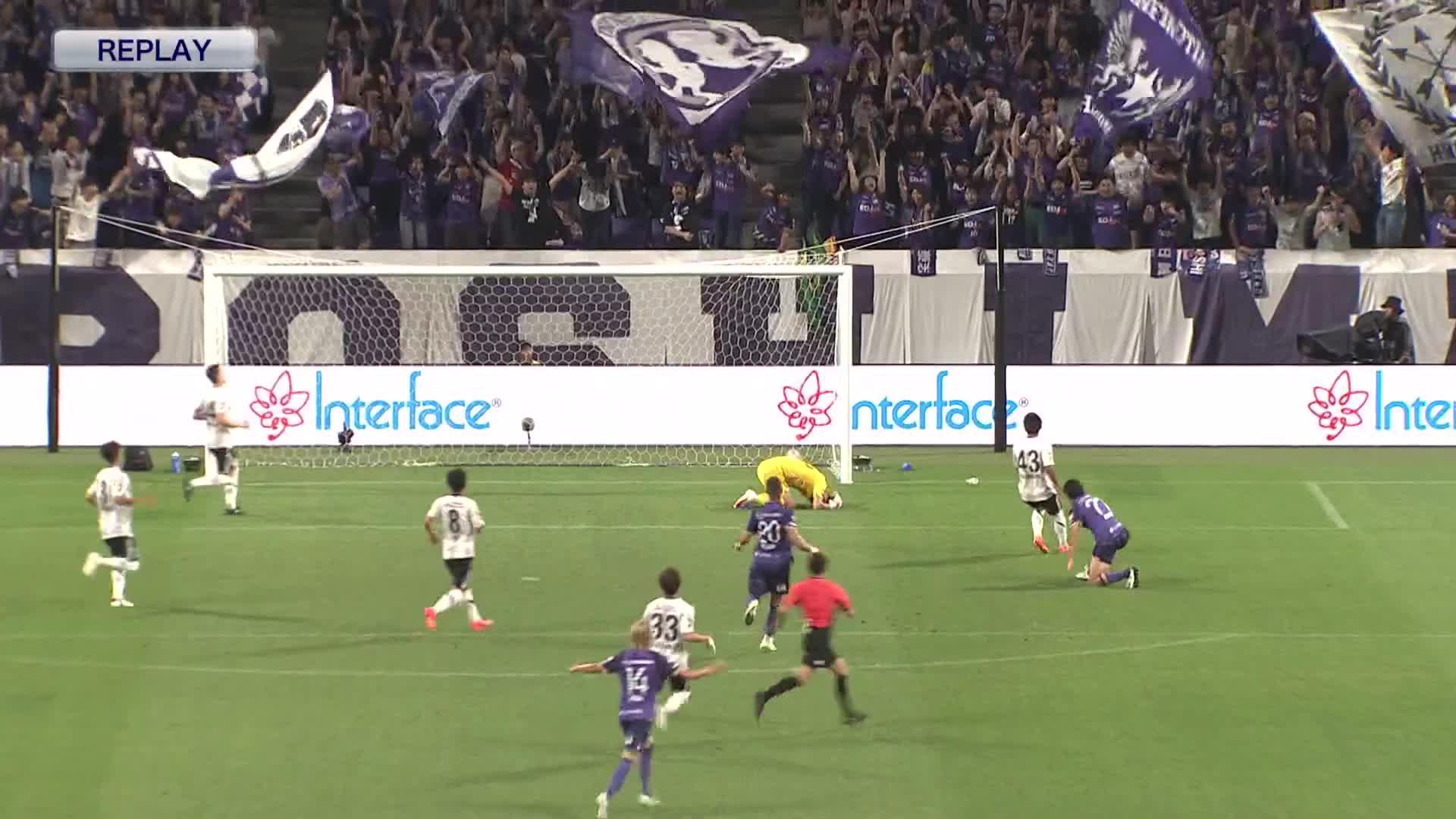 2 - 0 Goal by Yuki OHASHI | Sanfrecce Hiroshima VS FC TOKYO | 2024 J.LEAGUE YBC Levain CUP MW 2