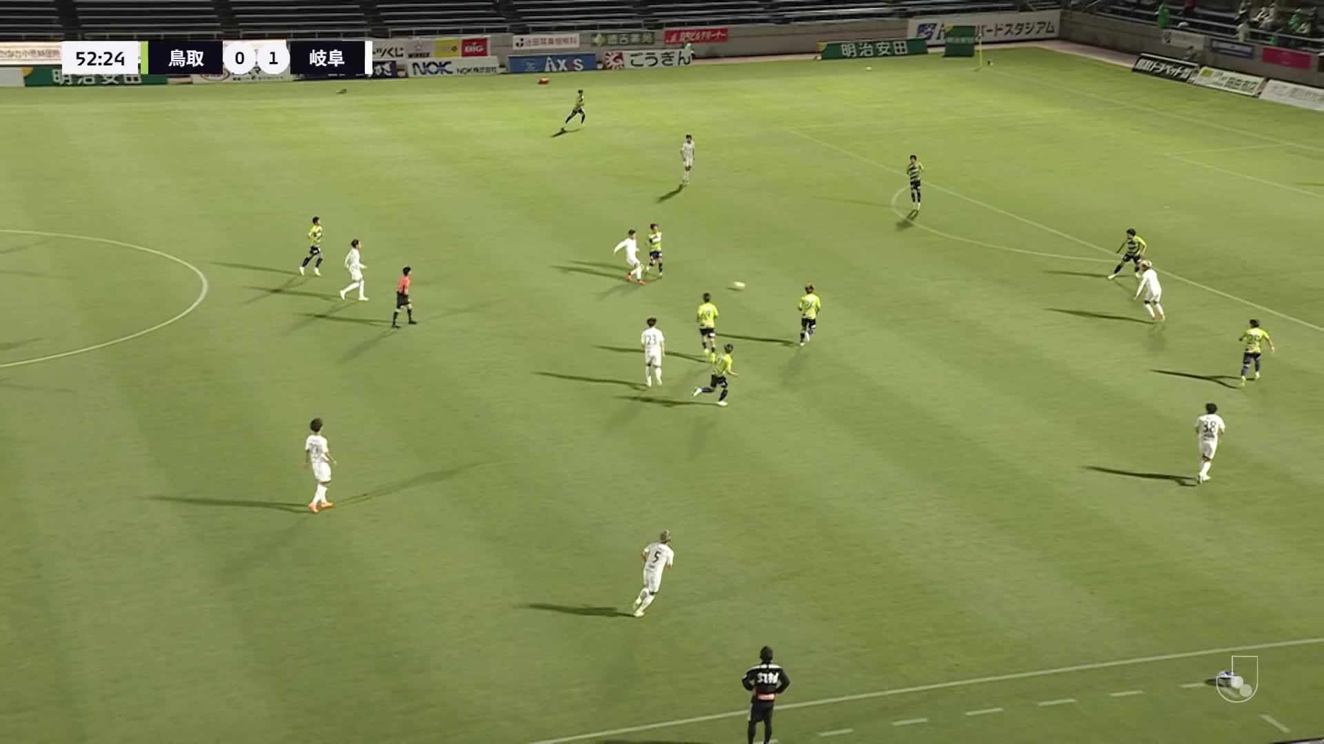 0 - 1 Goal by Yuya TAGUCHI | Gainare Tottori VS FC Gifu | 2024 MEIJI YASUDA J3 LEAGUE Matchweek 18