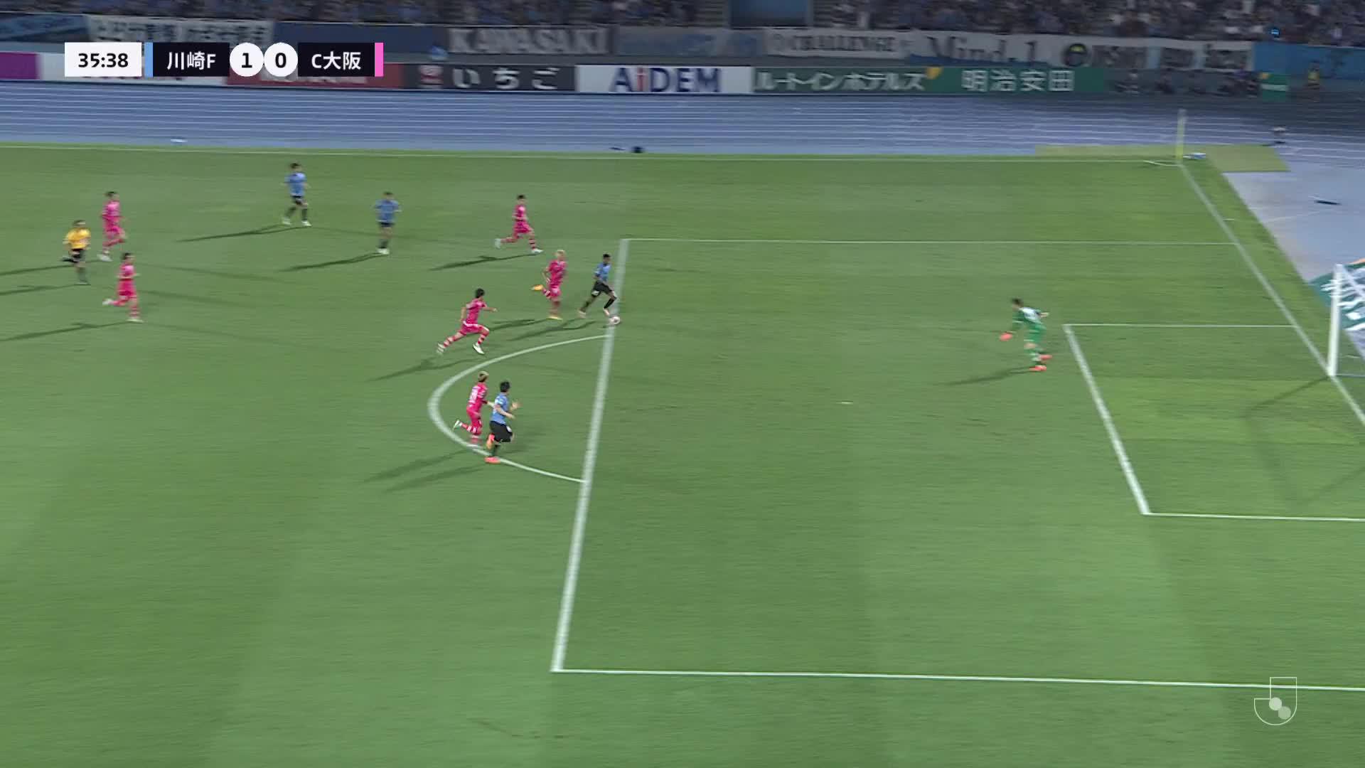 1 - 0 Goal by MARCINHO | Kawasaki Frontale VS Cerezo Osaka | 2024 MEIJI YASUDA J1 LEAGUE Matchweek 23
