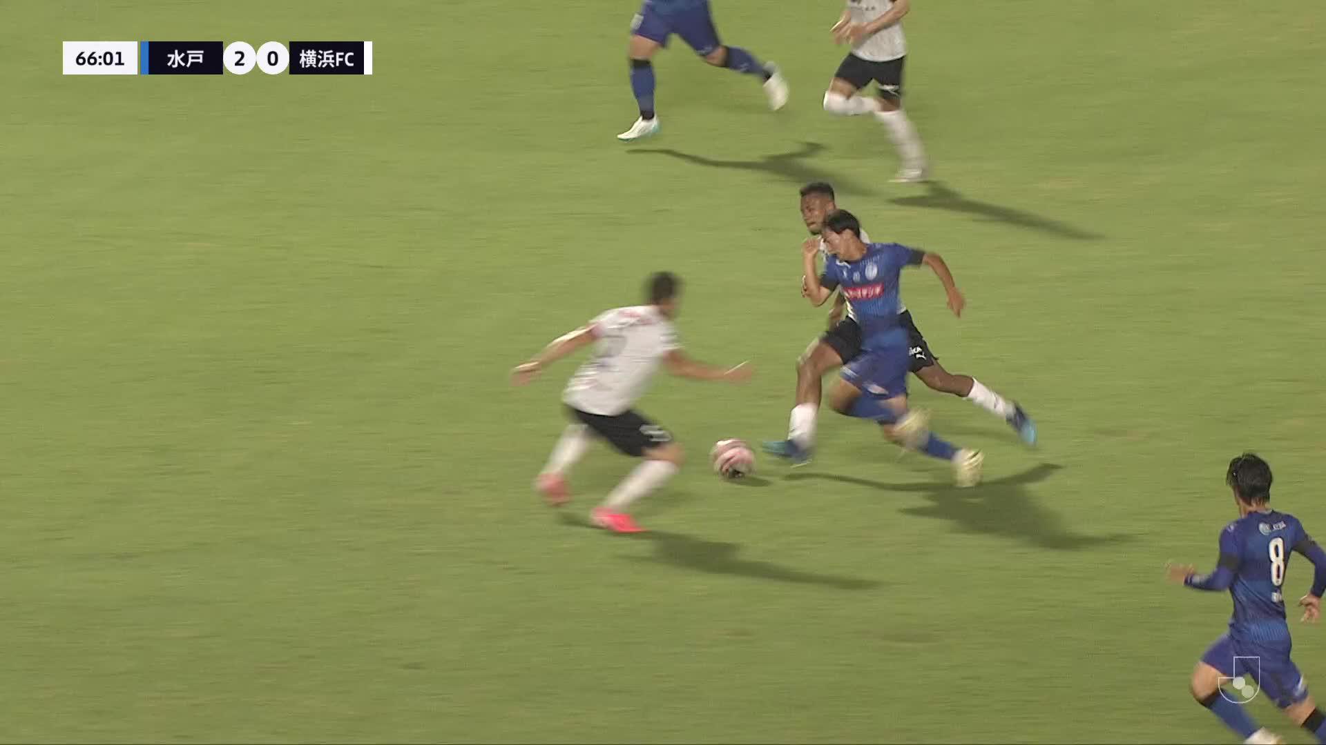 2 - 0 Goal by Shunsuke SAITO | Mito Hollyhock VS Yokohama FC | 2024 MEIJI YASUDA J2 LEAGUE Matchweek 24