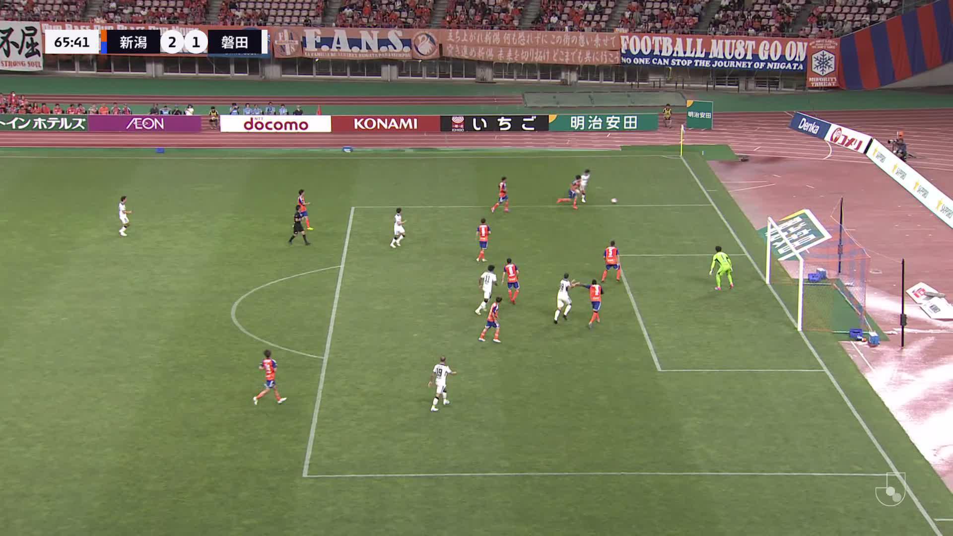 2 - 1 Goal by Ryo GERMAIN | Albirex Niigata VS Jubilo Iwata | 2024 MEIJI YASUDA J1 LEAGUE Matchweek 25