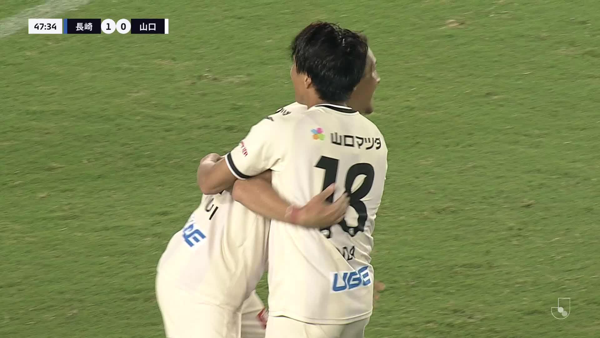 1 - 1 Goal by Noriyoshi SAKAI | V-Varen Nagasaki VS Renofa Yamaguchi FC | 2024 MEIJI YASUDA J2 LEAGUE Matchweek 28