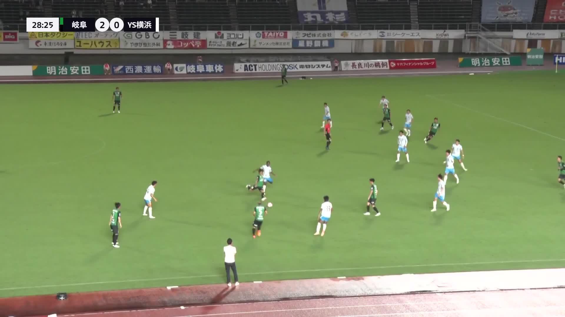 2 - 0 Goal by Yoshihiro SHOJI | FC Gifu VS Y.S.C.C. Yokohama | 2024 MEIJI YASUDA J3 LEAGUE Matchweek 25