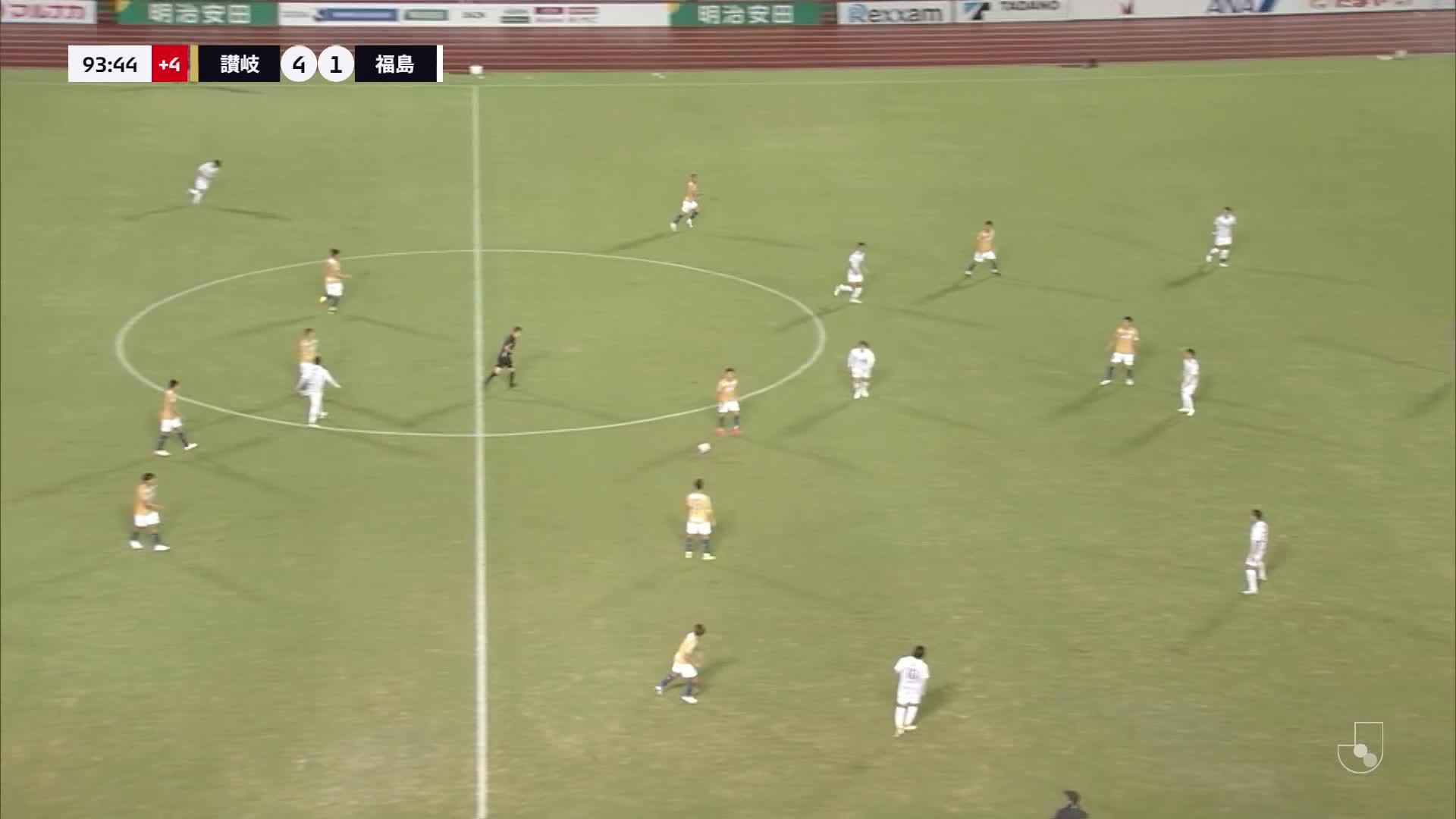 4 - 1 Goal by Gentaro YOSHIDA | Kamatamare Sanuki VS Fukushima United FC | 2024 MEIJI YASUDA J3 LEAGUE Matchweek 25