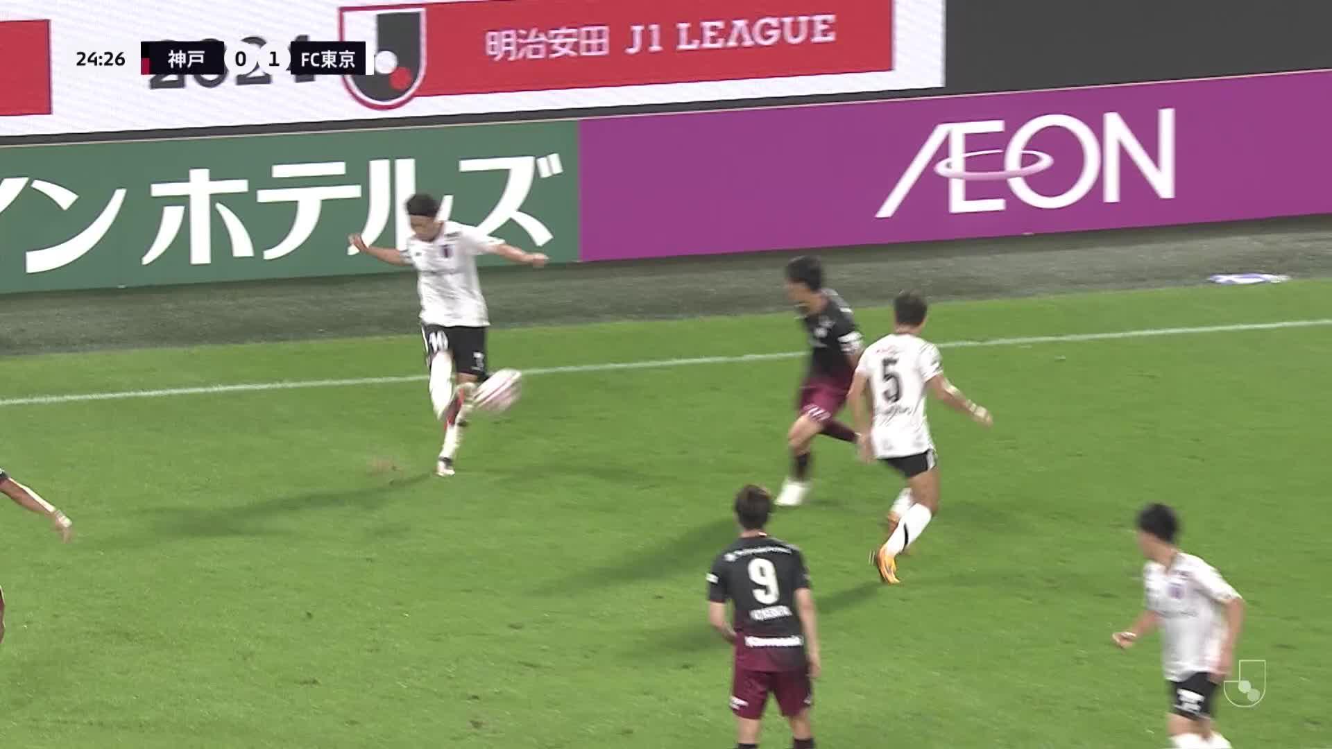 0 - 1 Goal by Keita ENDO | Vissel Kobe VS FC TOKYO | 2024 MEIJI YASUDA J1 LEAGUE Matchweek 34