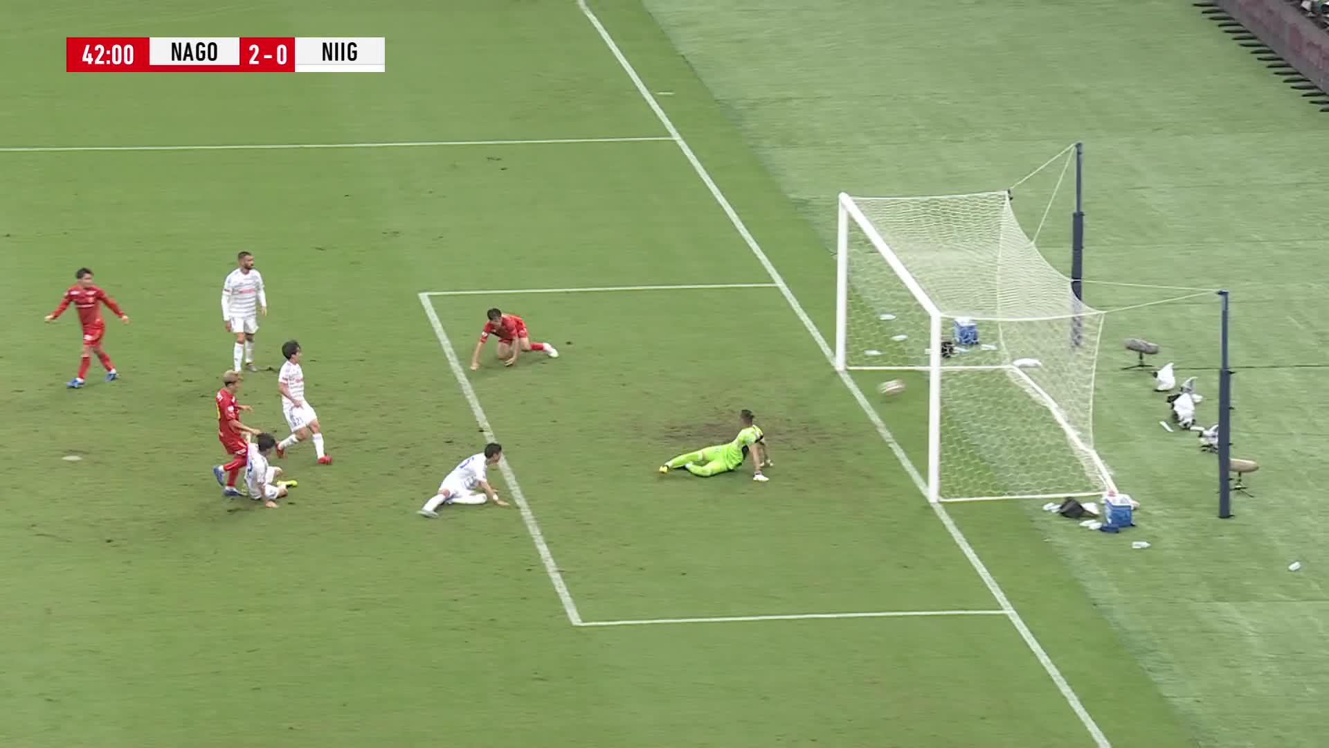 2 - 0 Goal by Kensuke NAGAI | Nagoya Grampus VS Albirex Niigata | 2024 J.LEAGUE YBC Levain CUP Final