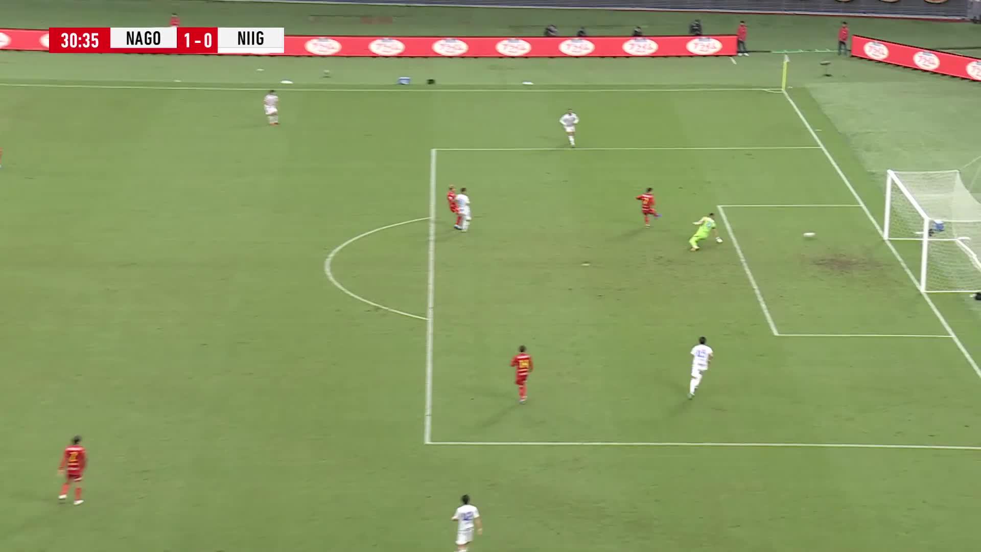 1 - 0 Goal by Kensuke NAGAI | Nagoya Grampus VS Albirex Niigata | 2024 J.LEAGUE YBC Levain CUP Final