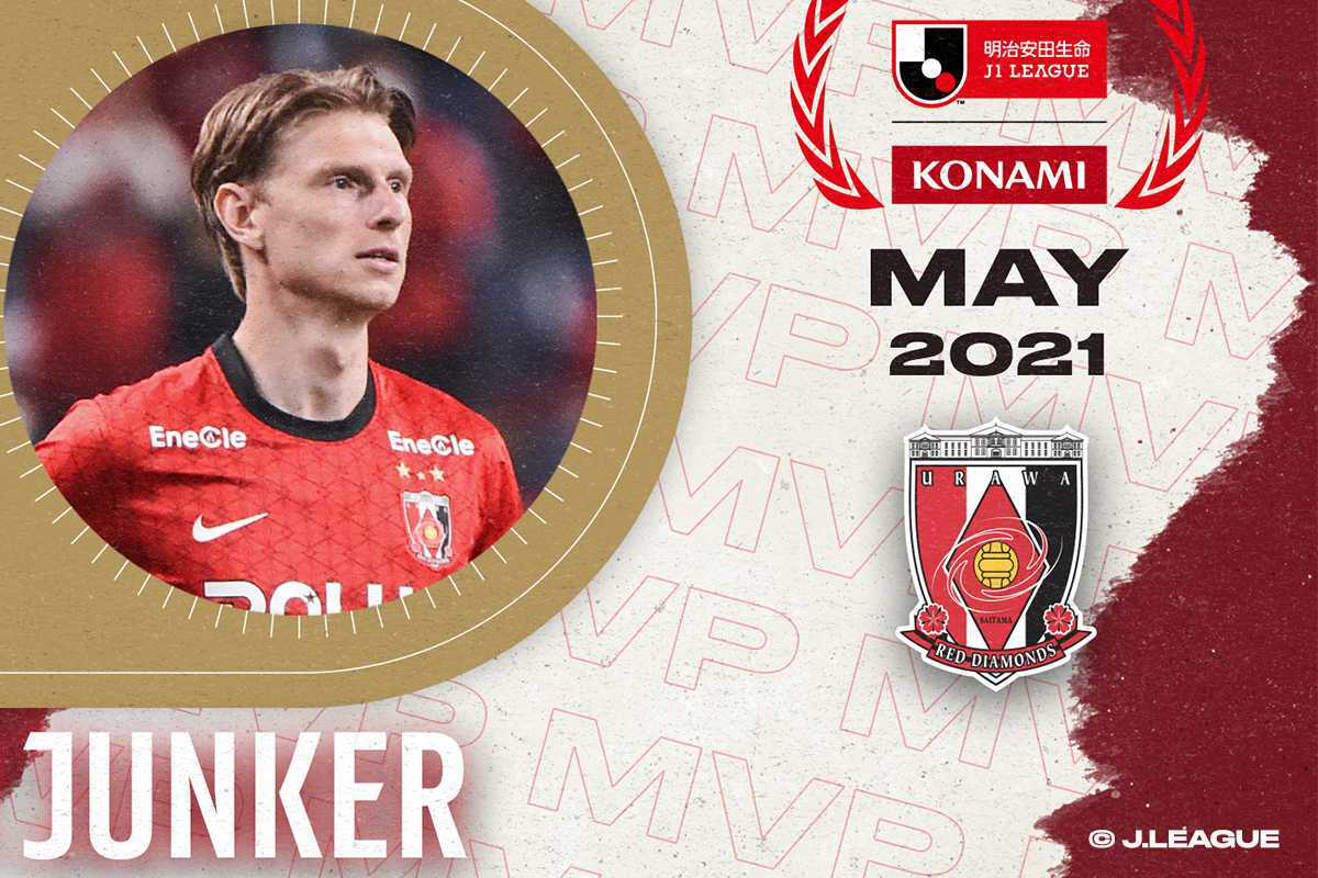 Junker headlines awards as Meiji Yasuda J.League names the best of May