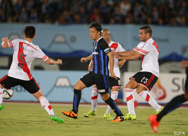 Gamba fall to River in Suruga Bank Championship