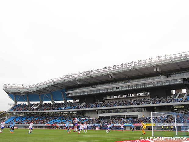 Frontale commemorate new main stand with special uniform