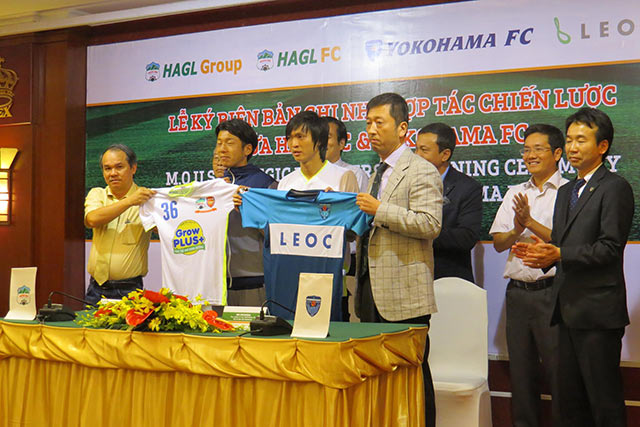 Yokohama FC announces partnership with Vietnam’s HAGL FC