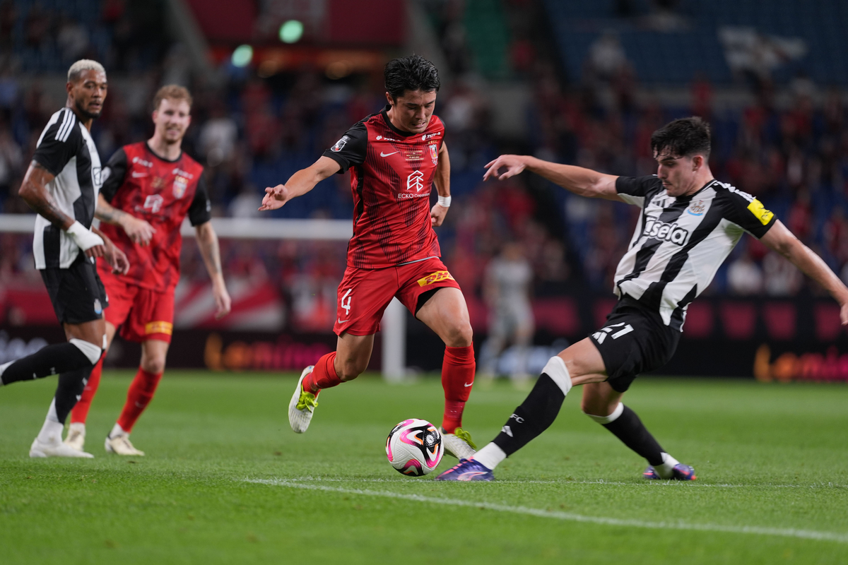 J.League International Series: Newcastle shine bright in Saitama with 4-1 win over Urawa