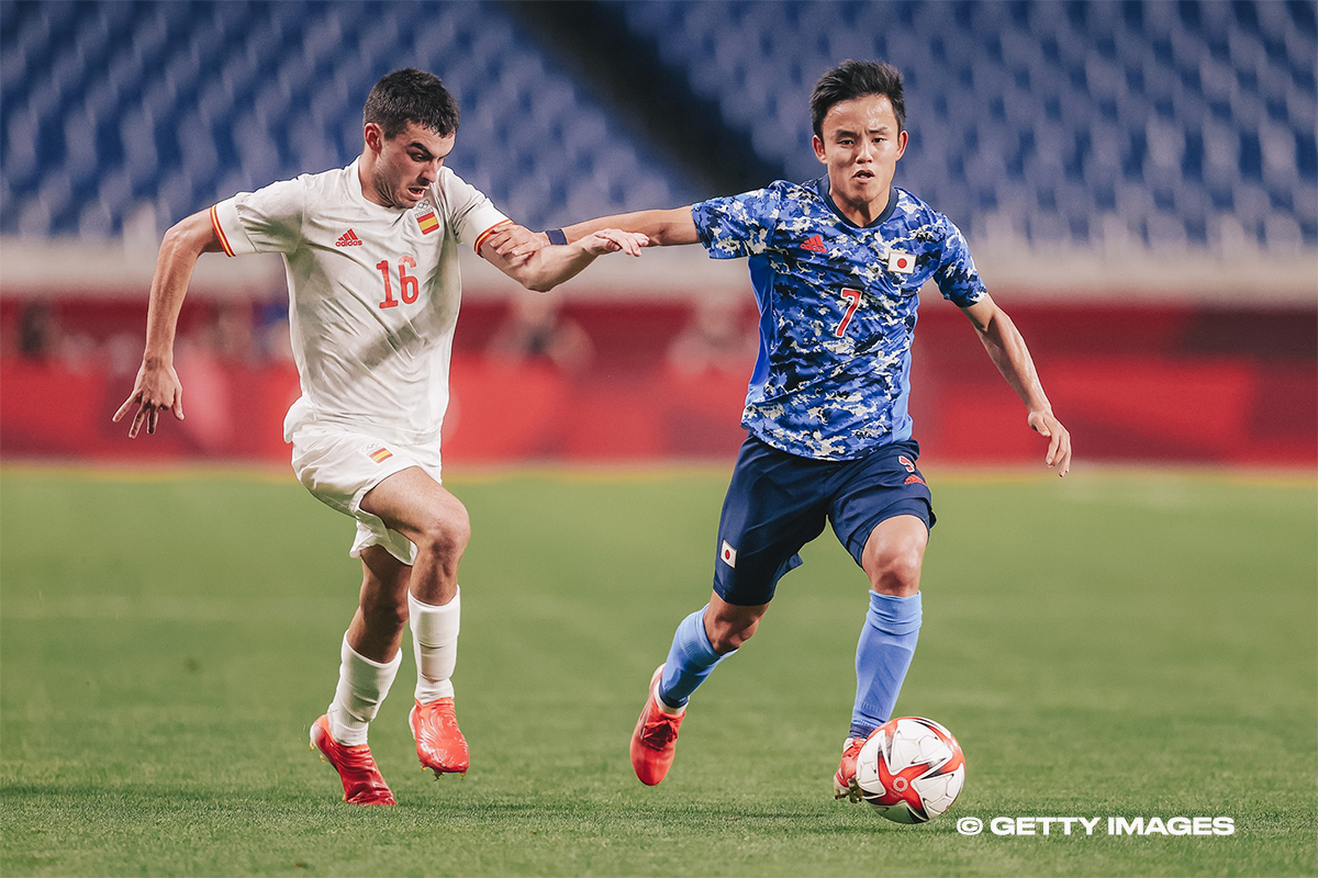 J.LEAGUE players, past and present, star in Japan’s exciting run at Tokyo 2020
