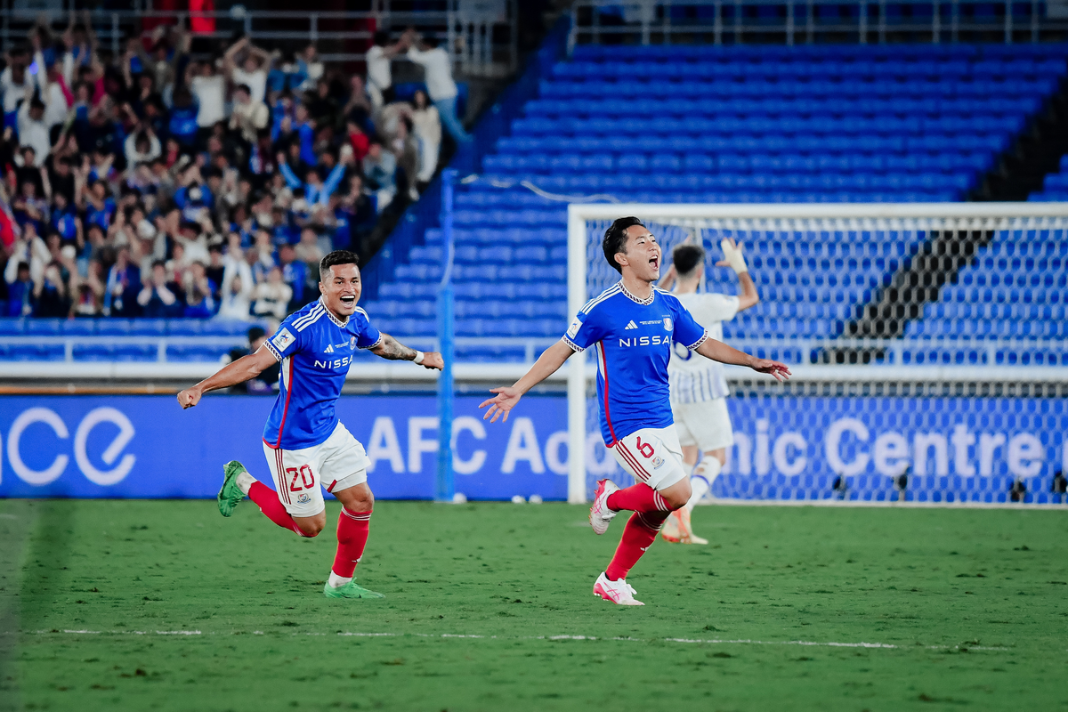 Comeback win gives F·Marinos edge in AFC Champions League final