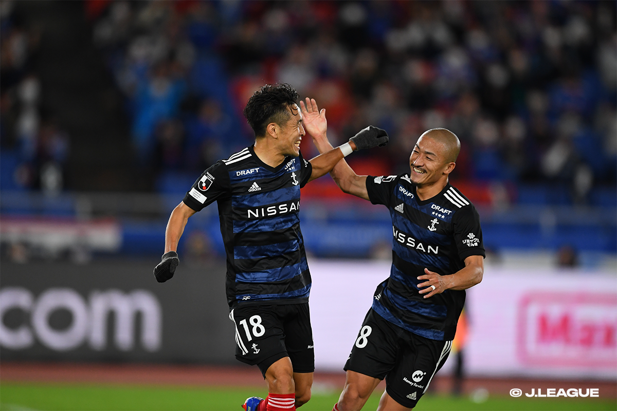 Golden Boot leader Maeda nets hat trick as Marinos score 8 in Tokyo